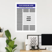 あなたの新聞 ポスター (ホームオフィス)