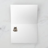 あなたの旅のような友人の価値のあるアライグマおもしろい カード (内部)