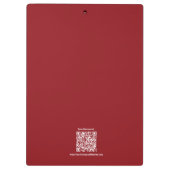 あなたの旅はっきりしたと明るい人生のコーチング成長 クリップボード (裏面)