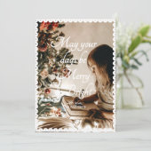 あなたの日がクリスマスカードをレース シーズンカード (スタンド正面)