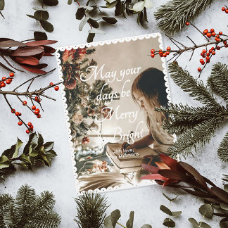 あなたの日がクリスマスカードをレース シーズンカード