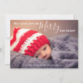 あなたの日が明メリーるい写真でありますように シーズンカード (正面)