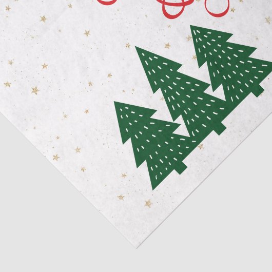 あなたの日が明メリーるい木の金ゴールド星でありますように 薄葉紙 (詳細)