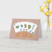 あなたの日が誕生日になることを願素晴らしう カード (黄色い花)