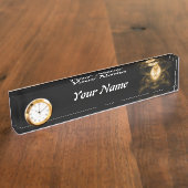 あなたの日をつけて下さい デスクネームプレート (側面)