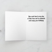 あなたの日**に**時間を取**る** カード (内部)