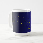 あなたの星のカップを貫くマグカップ コーヒーマグカップ (正面左)