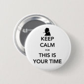 あなたの時間ボタン 缶バッジ (正面&裏面)