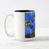 あなたの暖かい飲み物のためのマグ ツートーンマグカップ (左)