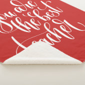 あなたの最も最高のな先生はです シェルパブランケット (3/4)