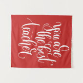 あなたの最も最高のな先生はです タペストリー (正面(横))