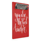 あなたの最も最高のな先生はです ミニクリップボード (アングル)