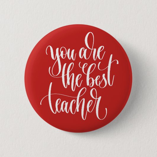 あなたの最も最高のな先生はです 缶バッジ (正面)