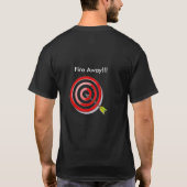 あなたの最も最高のな打撃との私に当って下さい Tシャツ (裏面)