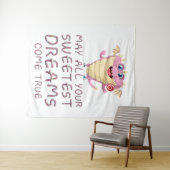 あなたの最も甘い夢がすべて叶いますように 面白い タペストリー (インサイチュ(横))