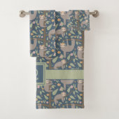 あなたの最初の|かわいい花の怠惰パターンを加えて下さい バスタオルセット (インサイチュ)