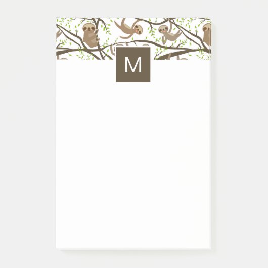 あなたの最初の|微笑の怠惰パターンを加えて下さい ポストイット (正面)