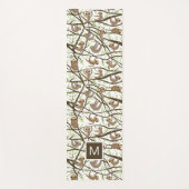 あなたの最初の|微笑の怠惰パターンを加えて下さい ヨガマット (正面)