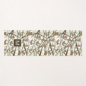 あなたの最初の|微笑の怠惰パターンを加えて下さい ヨガマット (正面(横))