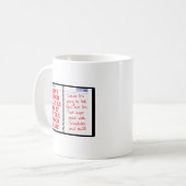 あなたの最後の日 楽しいマグカップ コーヒーマグカップ (正面左)