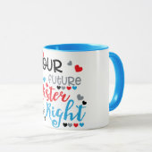 あなたの未来の右腕（または運命の人） マグカップ (正面右)