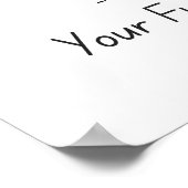 あなたの未来は今日で作成されやる気を起こさせるる – Poster ポスター (角)