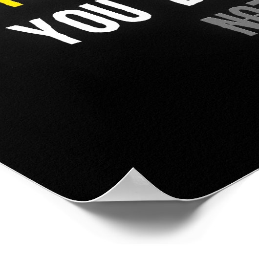 あなたの未来は今日の仕事によって作成される引用文 ポスター (角)