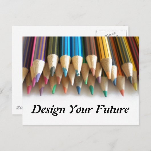 あなたの未来を設計して下さい ポストカード (正面/裏面)