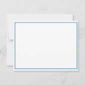 あなたの机からのわずかなバラの個人的な ノートカード (裏面)