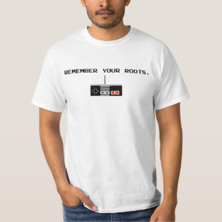 あなたの根のゲーマーのワイシャツメンズを覚えて下さい Tシャツ
