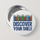 あなたの棚ボタンを発見して下さい 缶バッジ (正面&裏面)
