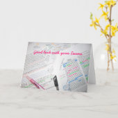 あなたの検査との幸運 カード (黄色い花)