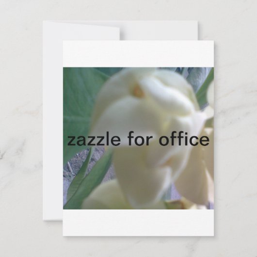 あなたの業積のお祝い カード (裏面)