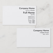 あなたの標準的な名刺、100パックをカスタマイズ 名刺 (正面/裏面)