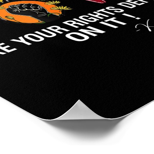 あなたの権利のようなワルツ投票はItフェミニストに依存 ポスター (角)