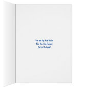 あなたの権利の誕生日の挨拶状に運動させて下さい (内側 (右))