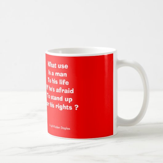 あなたの権利 コーヒーマグカップ (右)