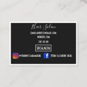 あなたの次のアポイントメント 予約カード (裏面)