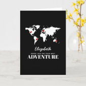 あなたの次の冒険|の餞別の幸運 カード (黄色い花)