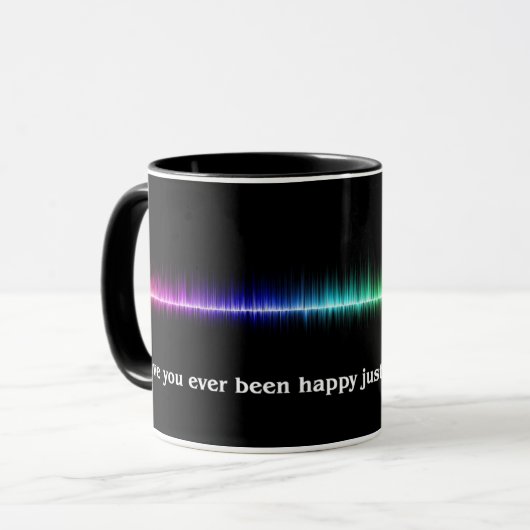 「あなたの歌を聞いてうれしいだけ?」 11-oz mug マグカップ (正面左)