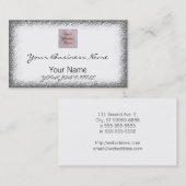 あなたの正方形の写真はそれをあなた自身します 名刺 (正面/裏面)