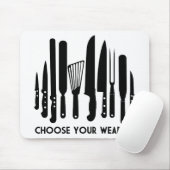 あなたの武器を選んで下さい マウスパッド (マウス)