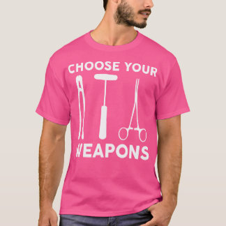 あなたの武器を選択する整形外科の医師のオーツ Tシャツ
