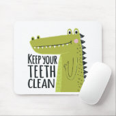 あなたの歯をきれい保って下さい マウスパッド (マウス)