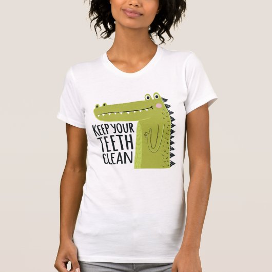 あなたの歯をきれい保って下さい Tシャツ (正面)
