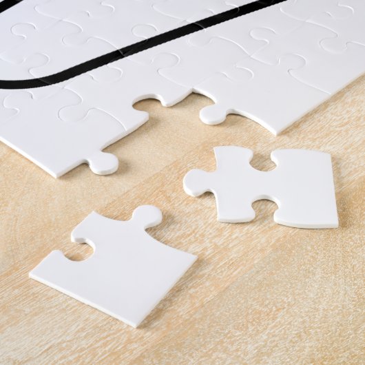 あなたの歯科練習のためにカスタマイズ可能な幸せな歯 ジグソーパズル (側面)