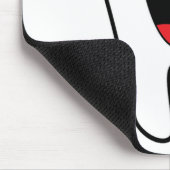 あなたの歯科練習のためにカスタマイズ可能な幸せな歯 マウスパッド (コーナー)