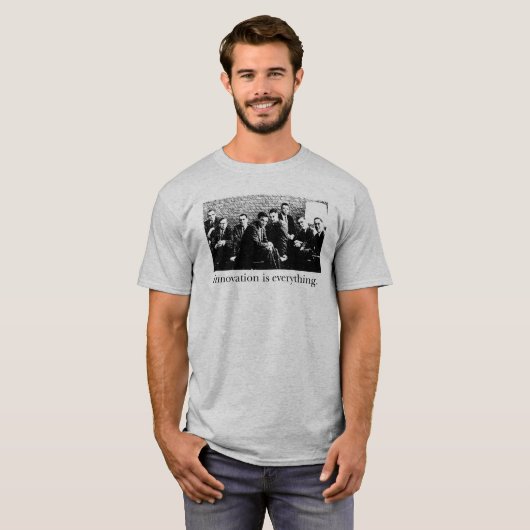 あなたの歴史を知って下さい: それらは第1でした Tシャツ (正面フル)