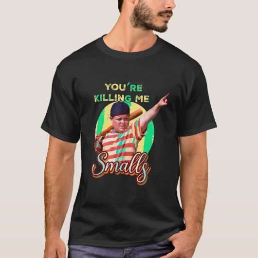 あなたの殺し私は野球のおもしろいユーモアの引用文をスマイル Tシャツ (正面)