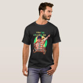 あなたの殺し私は野球のおもしろいユーモアの引用文をスマイル Tシャツ (正面フル)